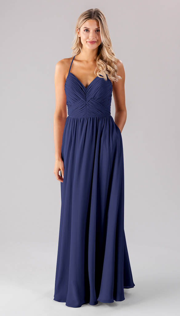 sapphire bridesmaid dresses