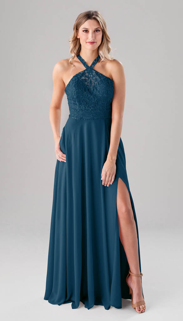 Marine bridesmaid outlet dress