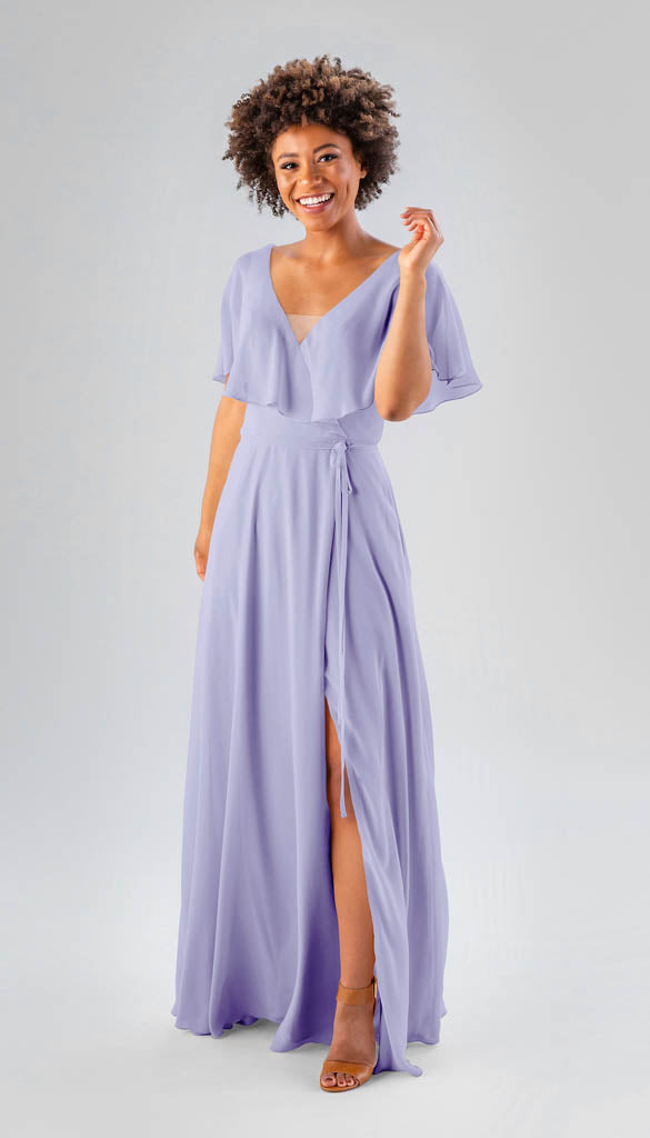 Blue violet bridesmaid clearance dresses