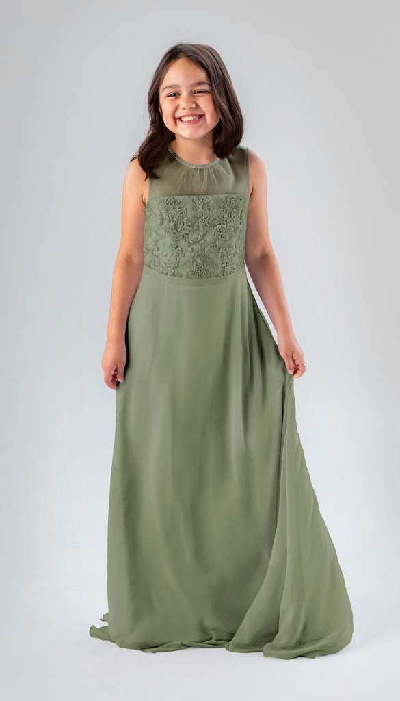 Sage junior clearance bridesmaid dresses