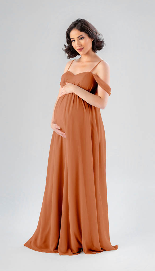 Maternity Bridesmaid Dresses Orange