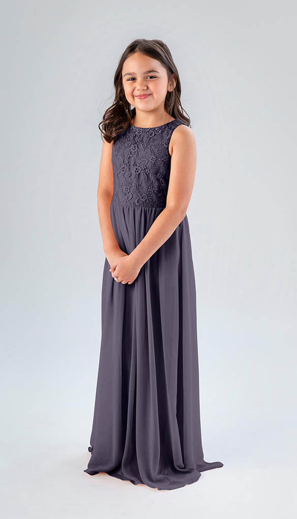 Plum Junior Bridesmaid Dresses