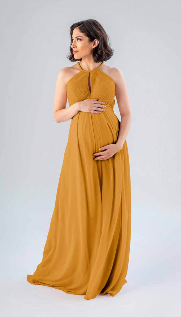 Maternity Photo Gown- Yellow