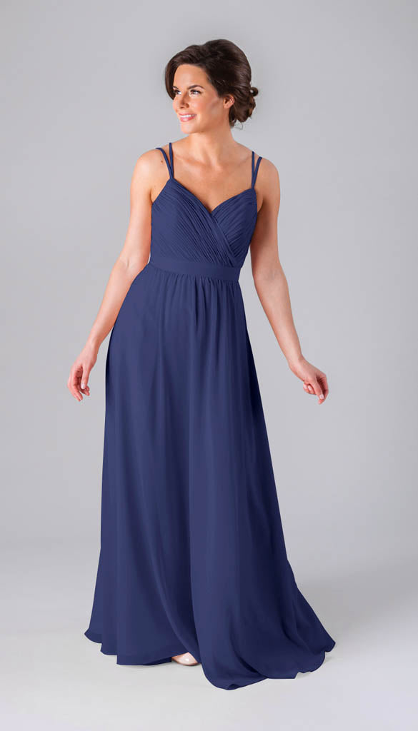 sapphire bridesmaid dresses