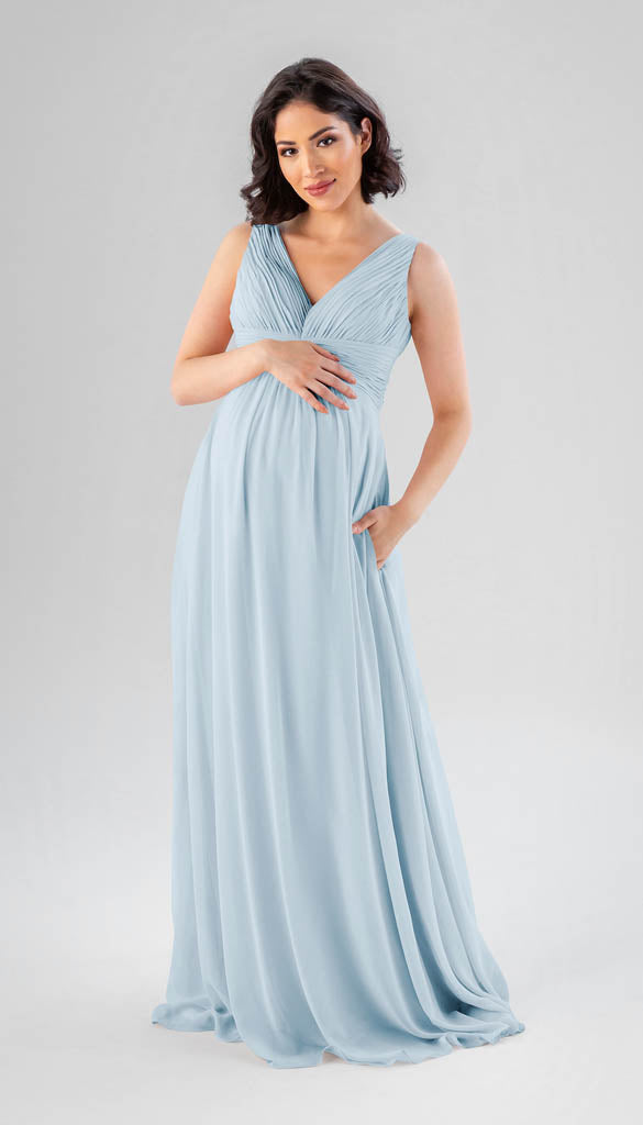 Kennedy Blue Paisley KM28109 Maternity Bridesmaid Dress Wedding