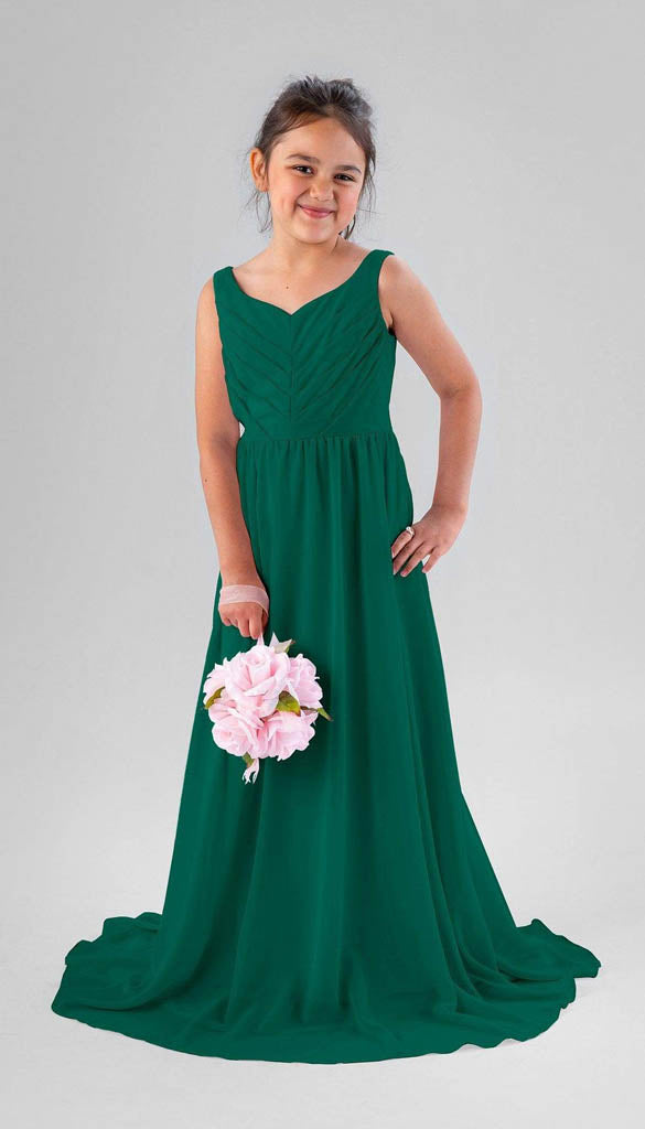 Plum Junior Bridesmaid Dresses