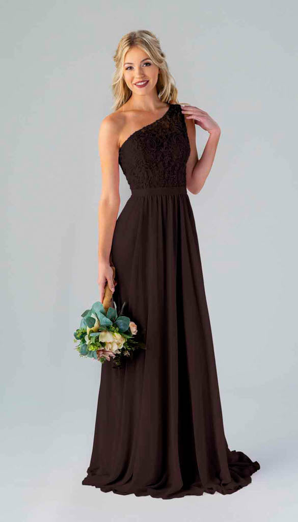 Dark Brown Bridesmaid Dresses