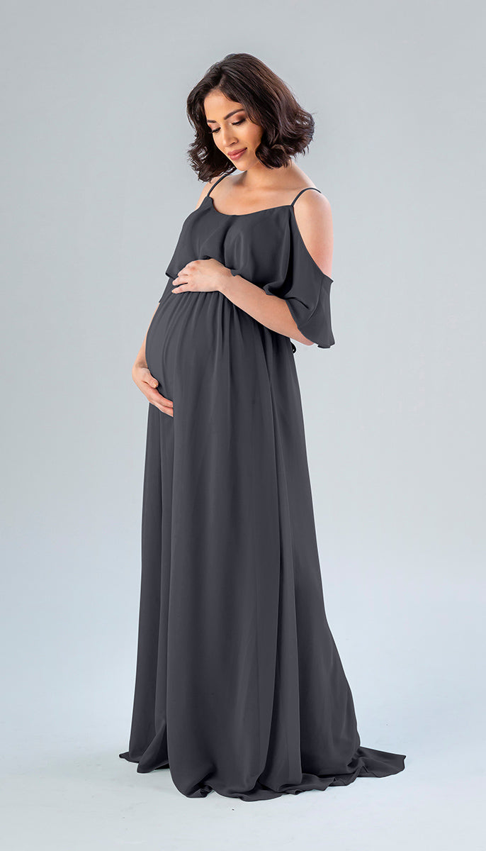 Kennedy Blue Krystal KM28106 Maternity Bridesmaid Dresses – Wedding Shoppe