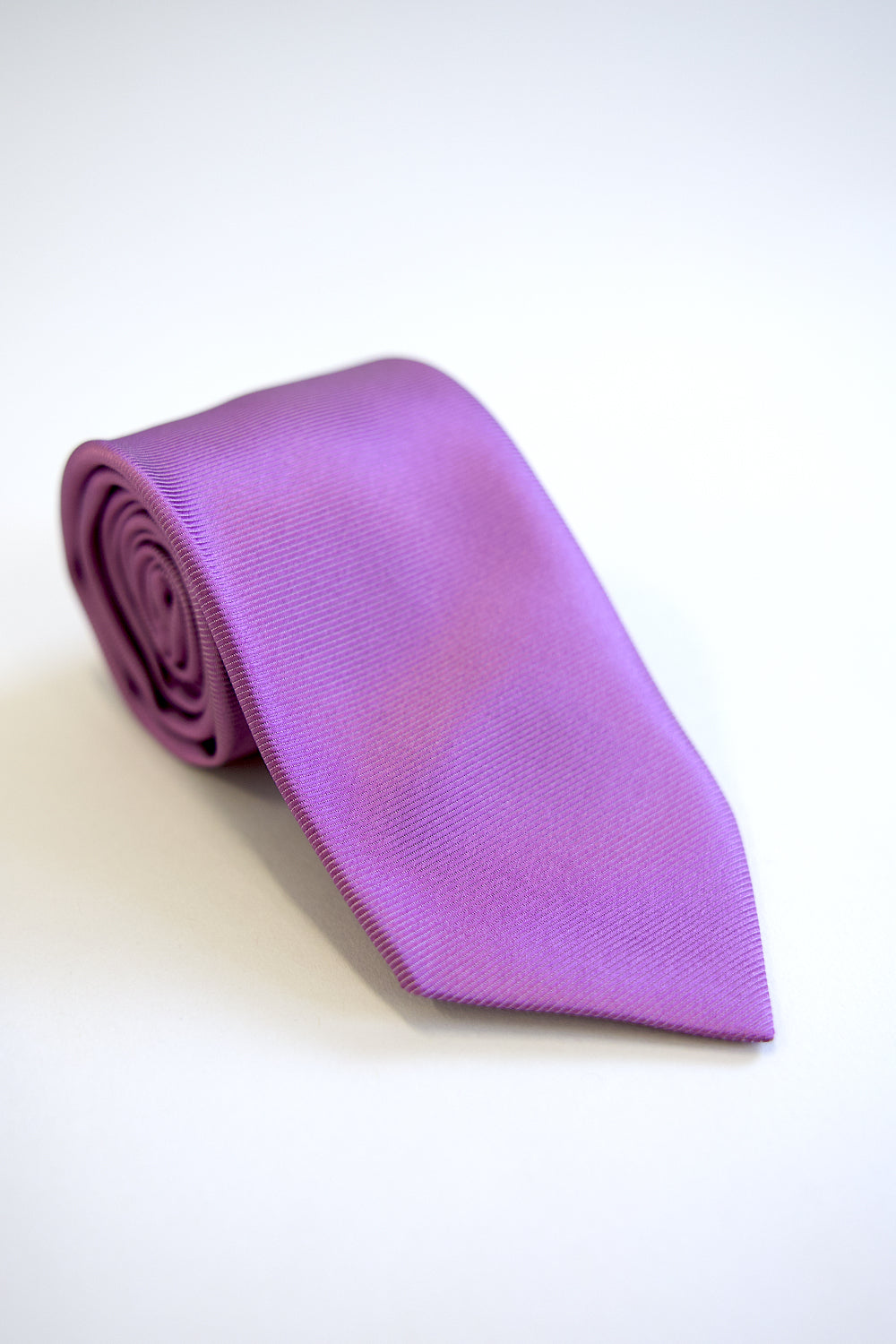 Mens Solid Ties | Kennedy Blue Buttercup