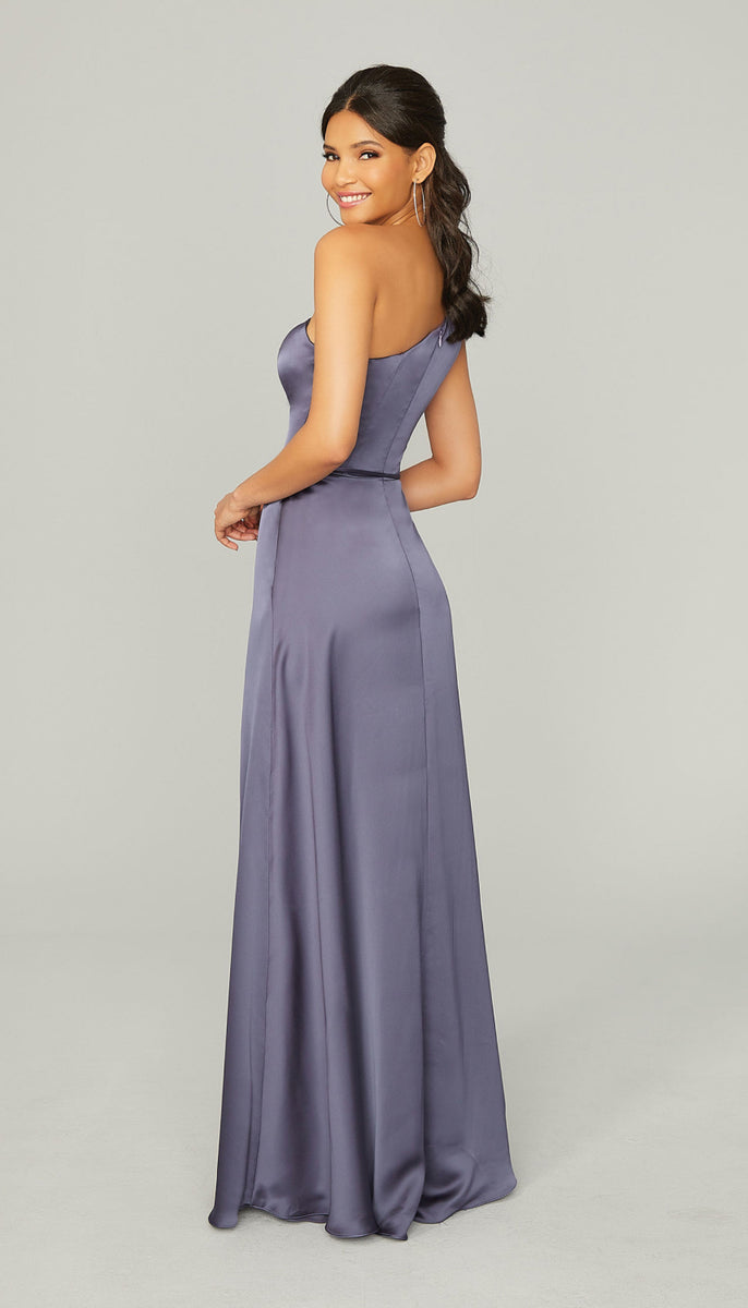 Light Purple Grey Bridesmaid Dresses