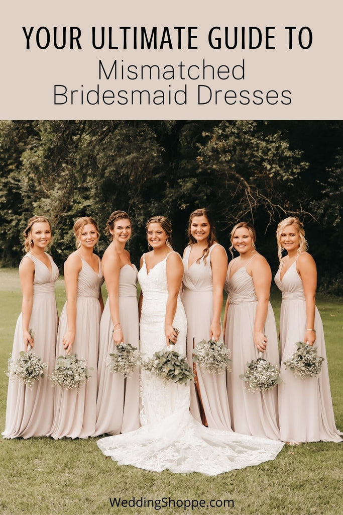 Embroidered Bridesmaid Dresses