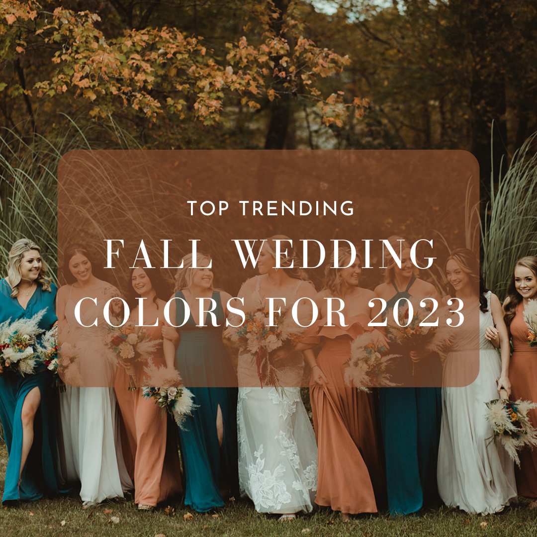 good fall wedding colors
