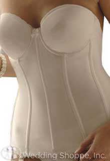 How to fix bra cup to your bustier dress 