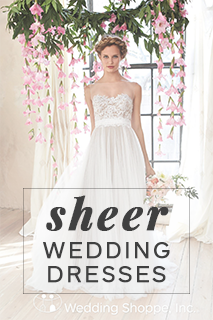 Sheer Wedding Dresses: How to Make it Work for Everyone – Wedding Shoppe