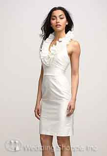 Simple wedding dresses hot sale for second wedding