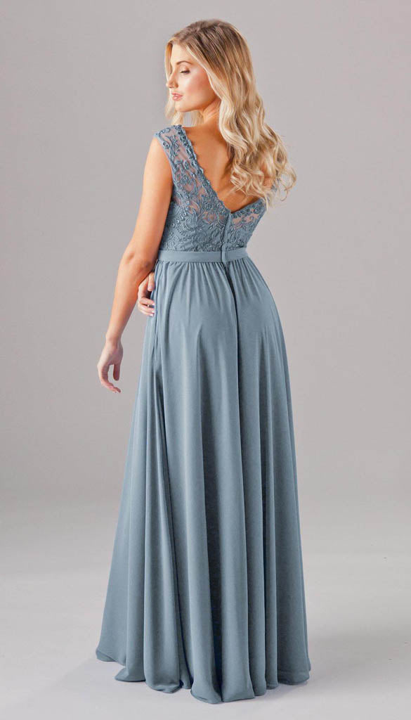 Slate Blue Mother of the Bride Dresses