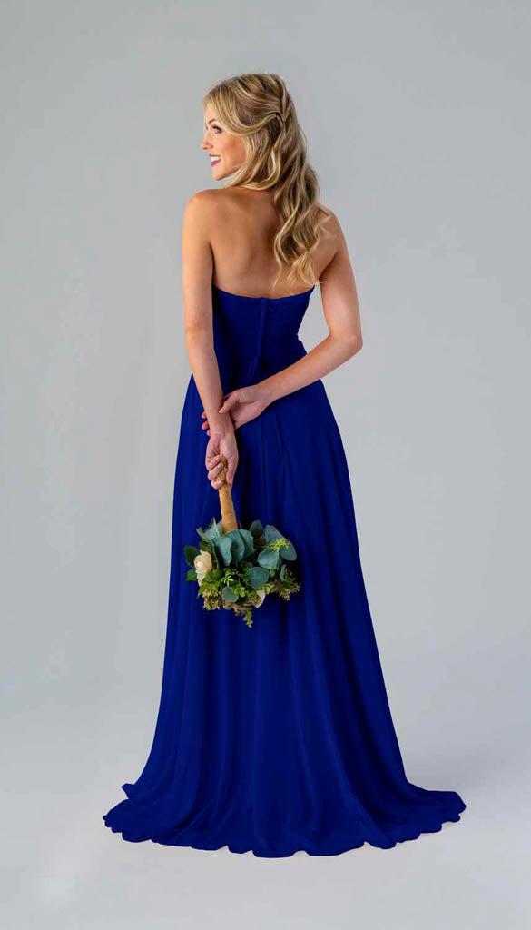 Bright Blue Bridesmaid Dresses