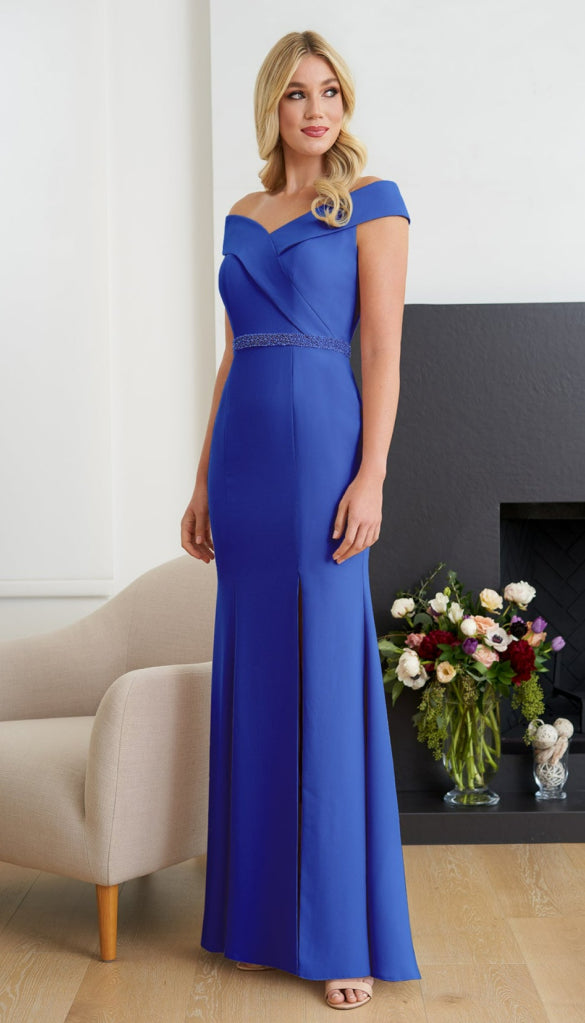 Portrait Neckline Mother of the Bride Dresses