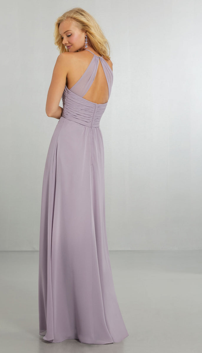 Morilee Chiffon Halter 21570 Bridesmaid Dress – Wedding Shoppe