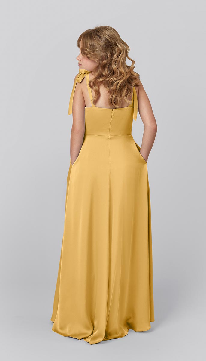 Golden Yellow Bridesmaid Dresses