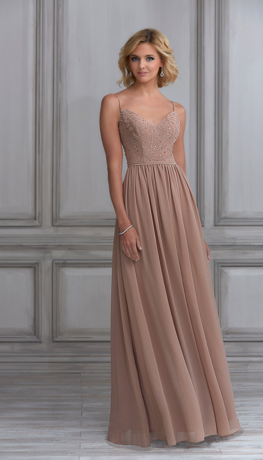 Adrianna Papell 40120 Beaded Bridesmaid Dress Wedding Shoppe