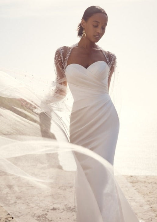 Ruched Top Wedding Dresses