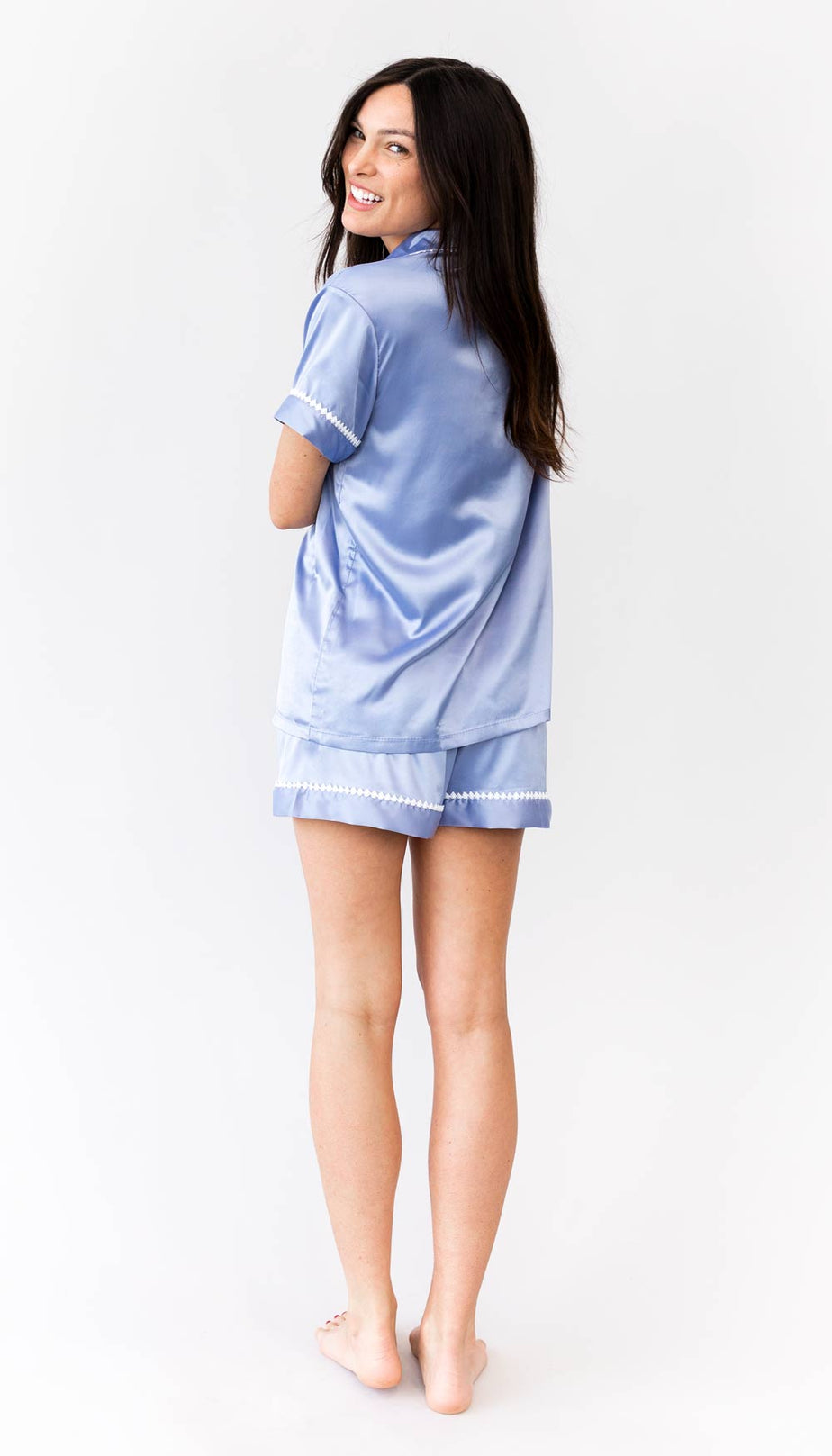 Dusty Blue Bridesmaid Pajamas 