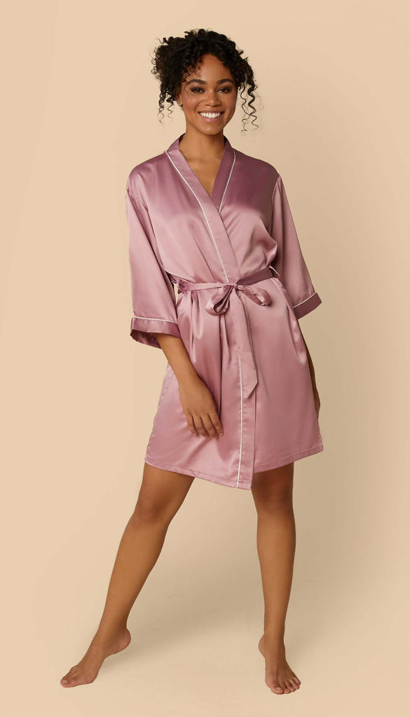 Premium Satin and Lace Robes