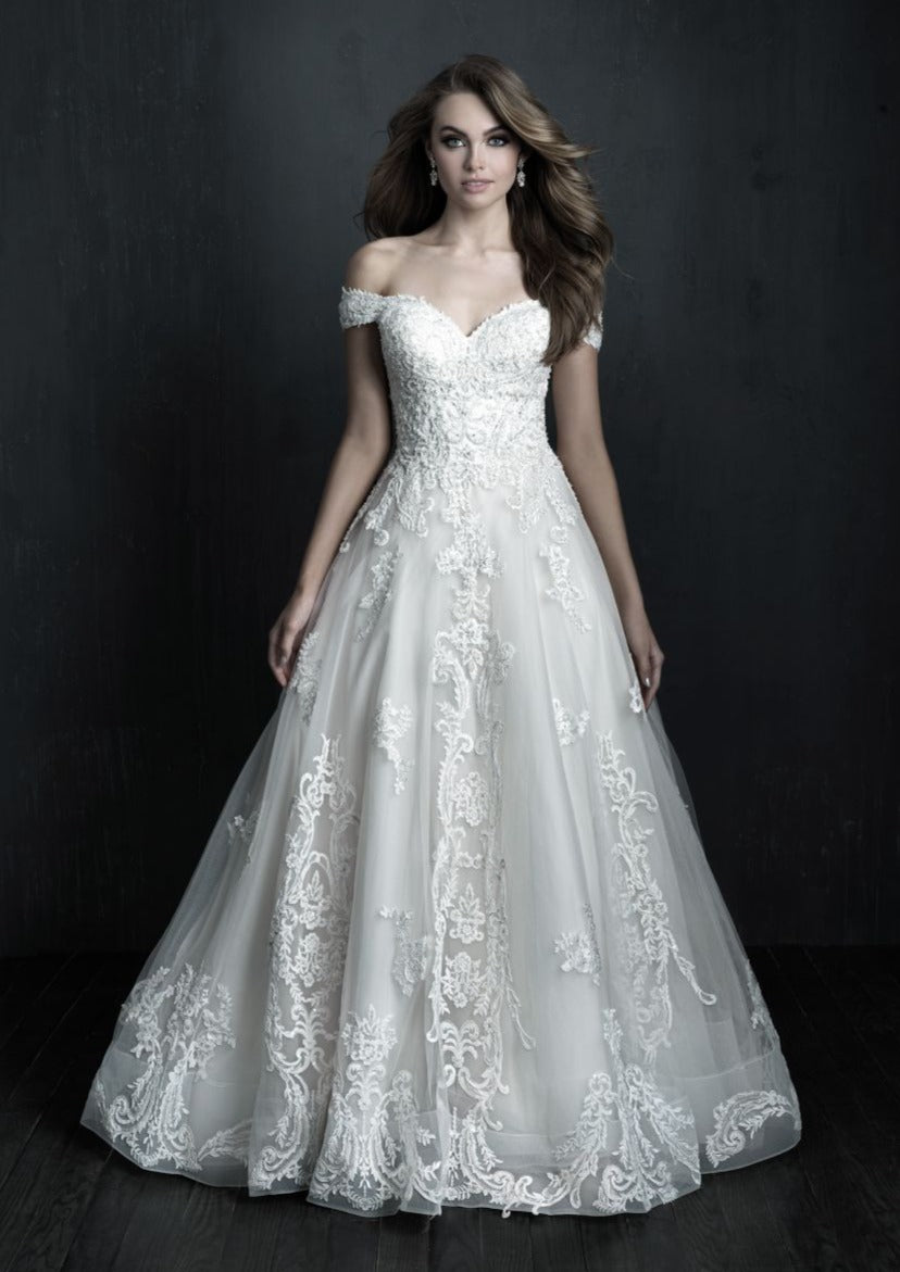 Allure Ball Gown Wedding Dress with Strap