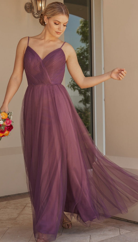 Crossover Bridesmaid Dress