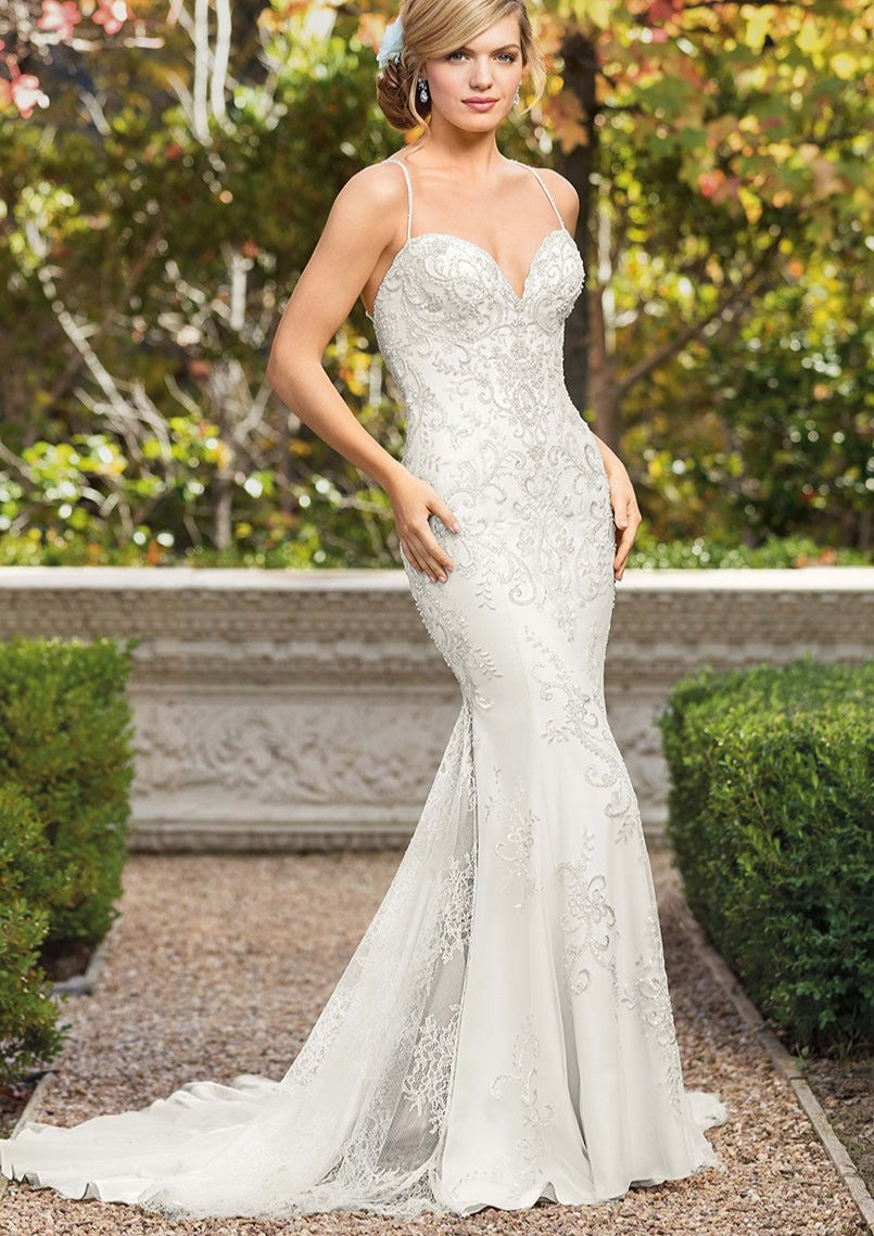 Casablanca Beaded fit and Flare 2336 Soraya Wedding Dress