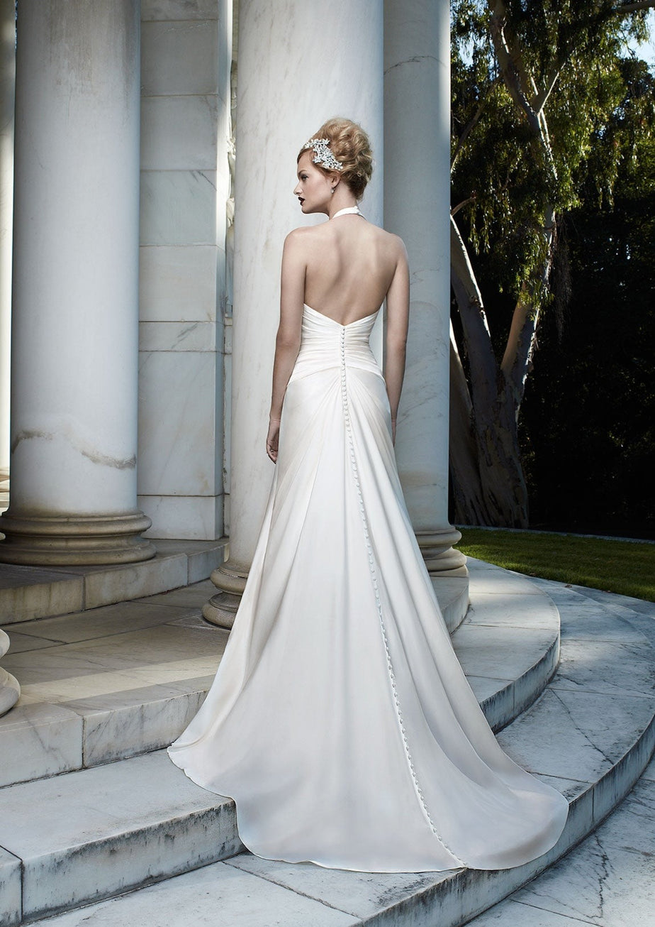 Casablanca halter outlet gown